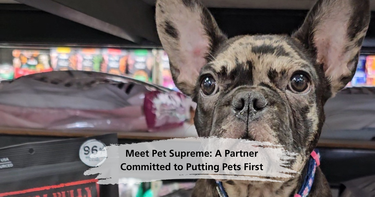 Meet Pet Supreme: A Partner Committed to Putting Pets First